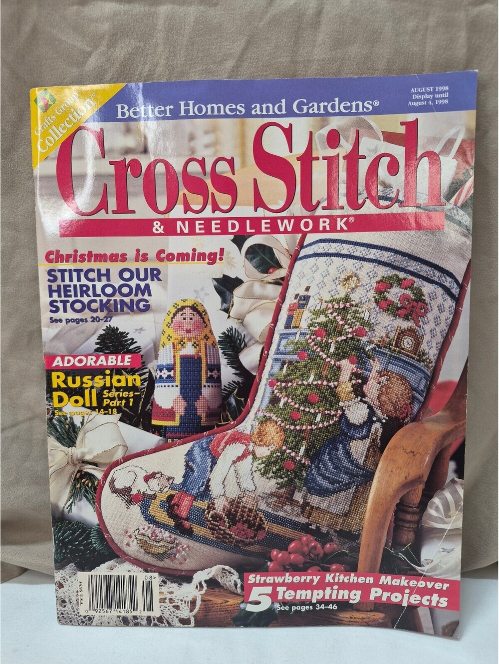 Better Homes and Gardens Cross Stitch & Needlework Magazine August 1996 J177
